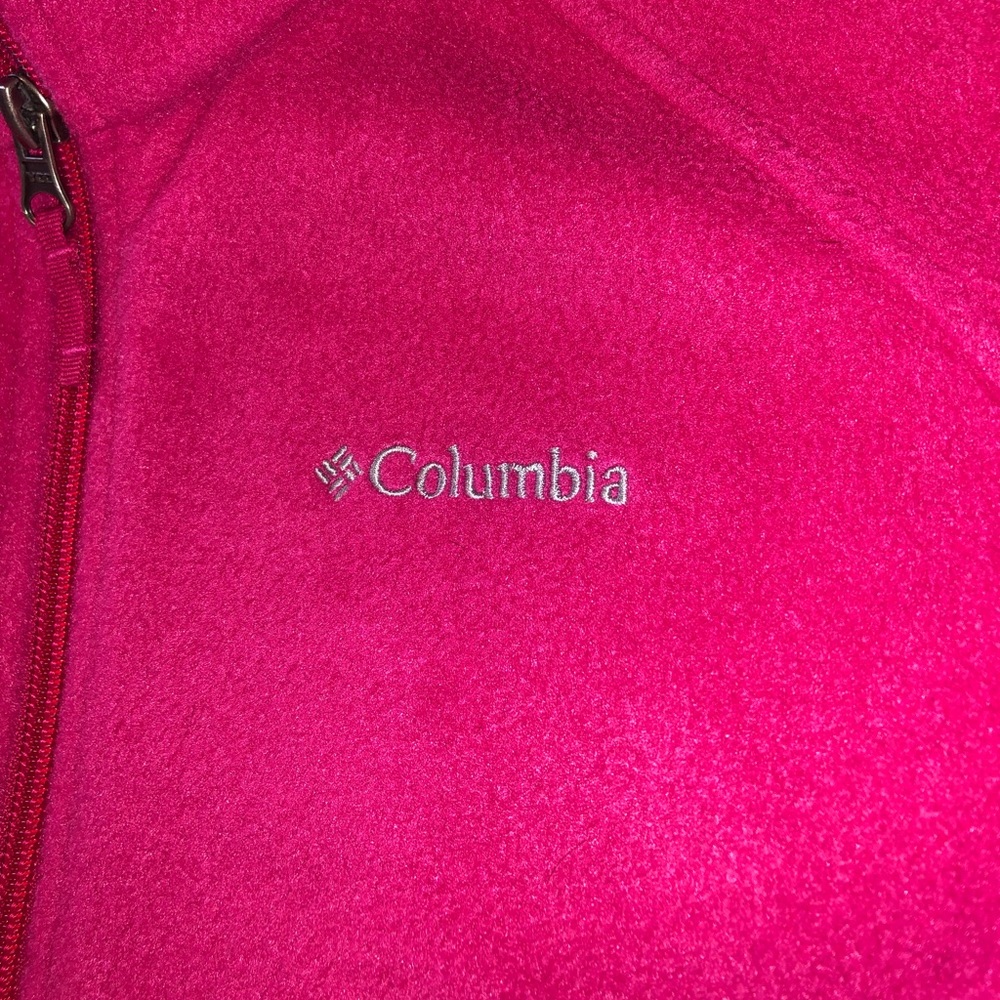 Columbia full zip fleece jacket